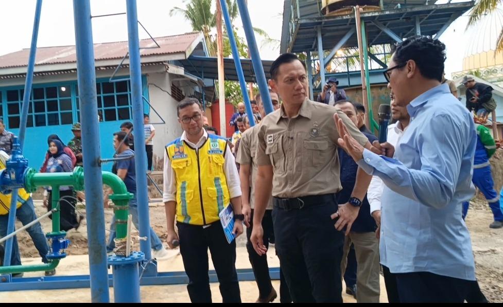 Atasi Defisit 1.000 Liter per Detik, AHY Lirik Air Bendungan Sepaku Semoi untuk Balikpapan