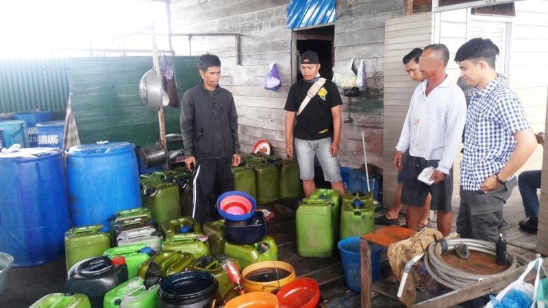 Sehari, Satreskrim Sita Ratusan Liter Solar Ilegal dari 3 Pelaku Berbeda