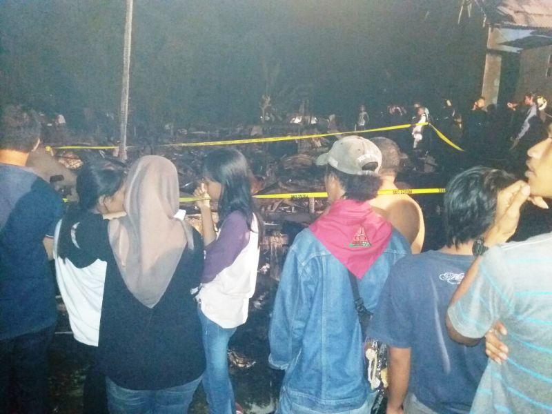Kebakaran Gang Sumber Sari Sepinggan, Polisi: Sebelum Kejadian Ada Kabel Tebakar