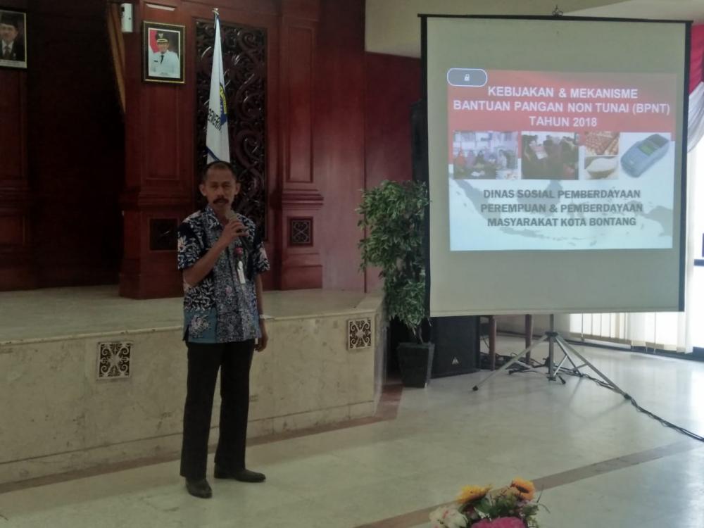 Sambut BPNT, Dinsos-P3M Bontang Akan Road Show ke Kecamatan dan Kelurahan