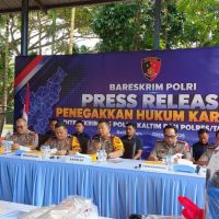 Polda Kaltim Jerat Dua Perusahaan Perkebunan sebagai Tersangka Karhutla di Kukar