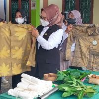 Wawali Najirah Buka Kegiatan Pelatihan Pembuatan Batik Eco Print