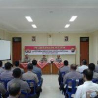 Terima Wasrik Itwasda Polda Kaltim, Polres Bontang Tingkatkan Kinerja Dan Pelayanan Publik