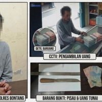 Curas di Bontang, Pria Lansia Ancam Badik Suami Pemilik Toko demi Togel