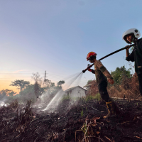 Sumber Air Jadi Titik Lemah Hadapi Karhutla, Samarinda Dorong Rekayasa Hujan
