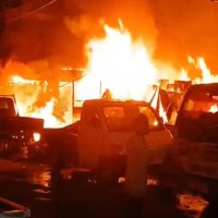 Dua Gudang dan Pikap Ludes Terbakar di Pandansari Balikpapan 